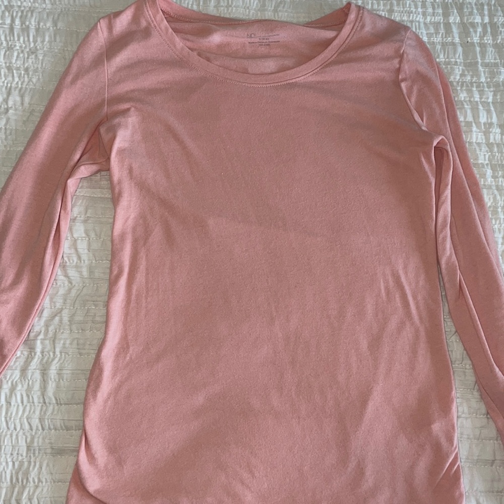 Salmon Pink Cotton Tee